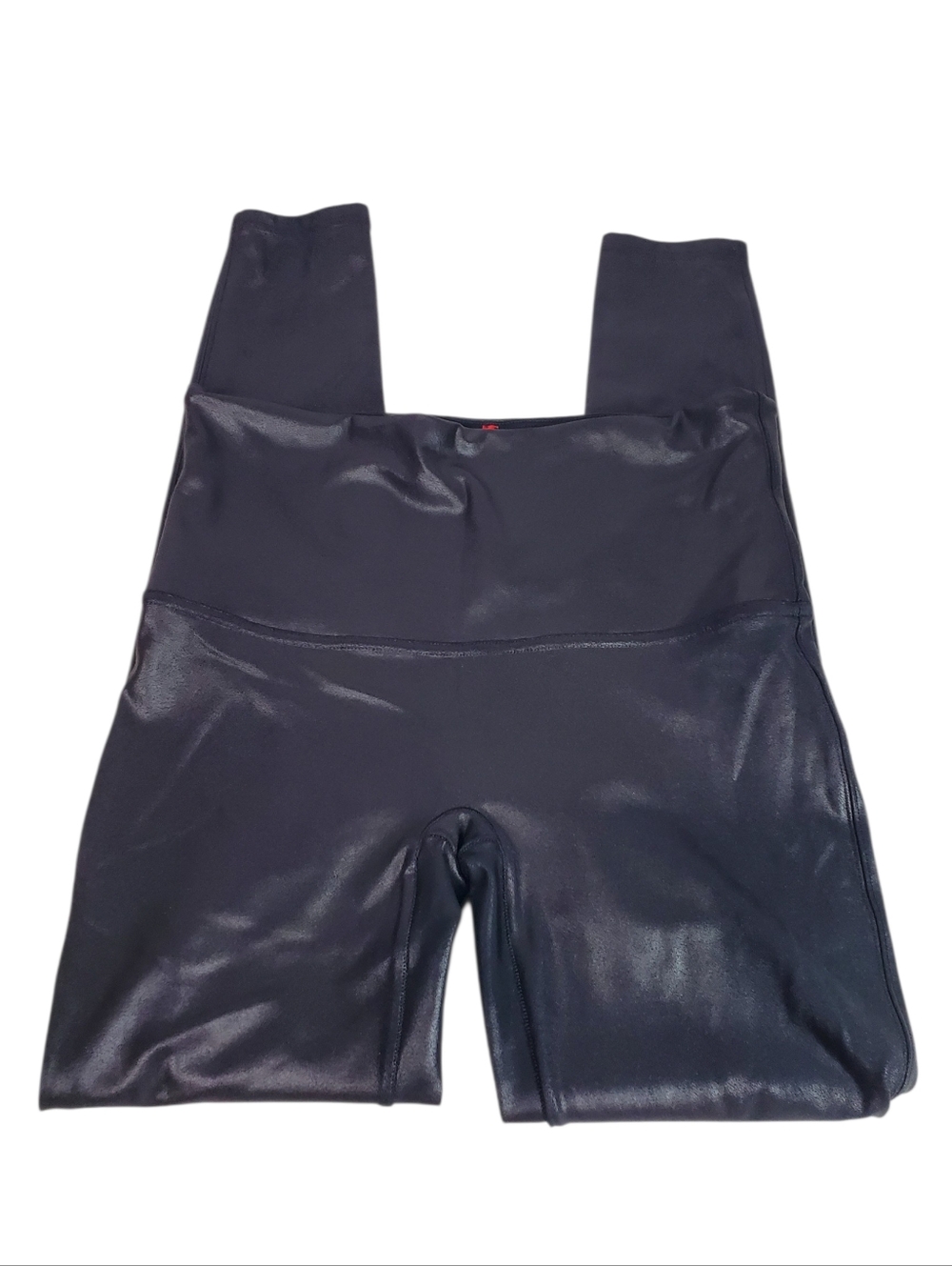Spanx Faux Leather Pants Size XL Grunge Punk Goth Mermaidcore Whimsygoth Black